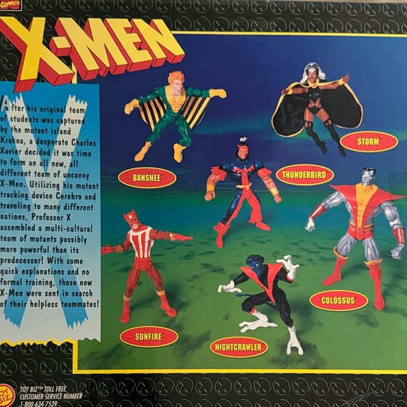 Marvel Giant-Size X-Men Comic Book Action Figures - Picture 3 of 7